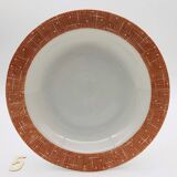 6 Porcelain Deep Plates “Winterling, Roslau - Bavaria”