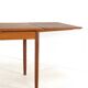Extendable rectangular dining table "Horsbyg" - Danish design in teak