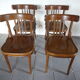 Série de 4 chaises bistrot