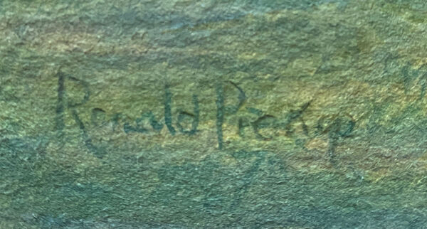 Tableau Aquarelle Parc du chateau (anglais ?) par Ronald Pickop