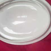 Longwy ceramic sauce boat spring model