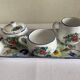 Coffee/breakfast service in Italian porcelain, Royal Peruzzi, thousand.