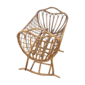 Rattan cradle