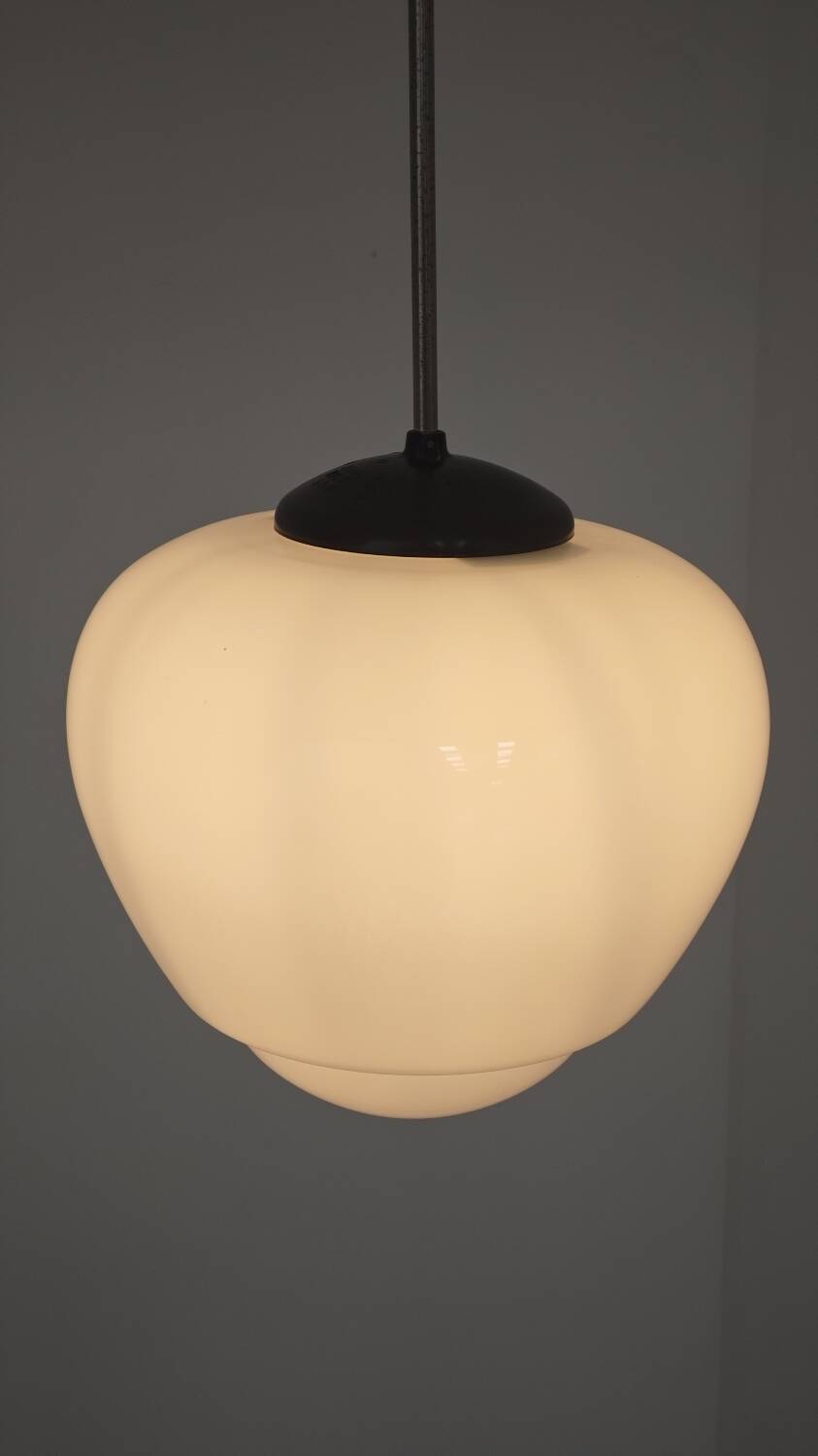 Czechoslovak opaline and Bakelite Bauhaus suspension