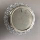 Modernist Floral Glass Wall Light Sconce Made by Hillebrand, Germany, 1970s
