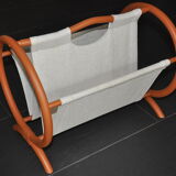 Vintage bamboo magazine holders