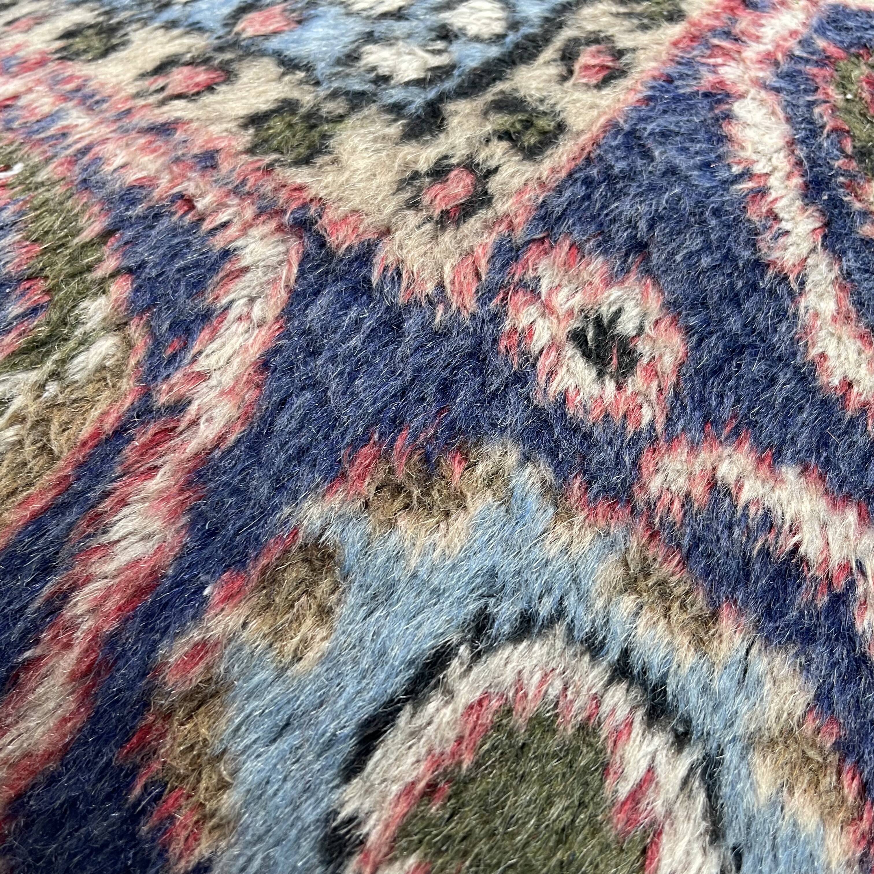 Vintage Turkish Rug Cushion Cover , 45 x 45 cm