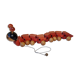Vintage pulling toy, "centipede", 82 cm, made in Switzerland