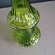 Bouteille empoli en verre vert