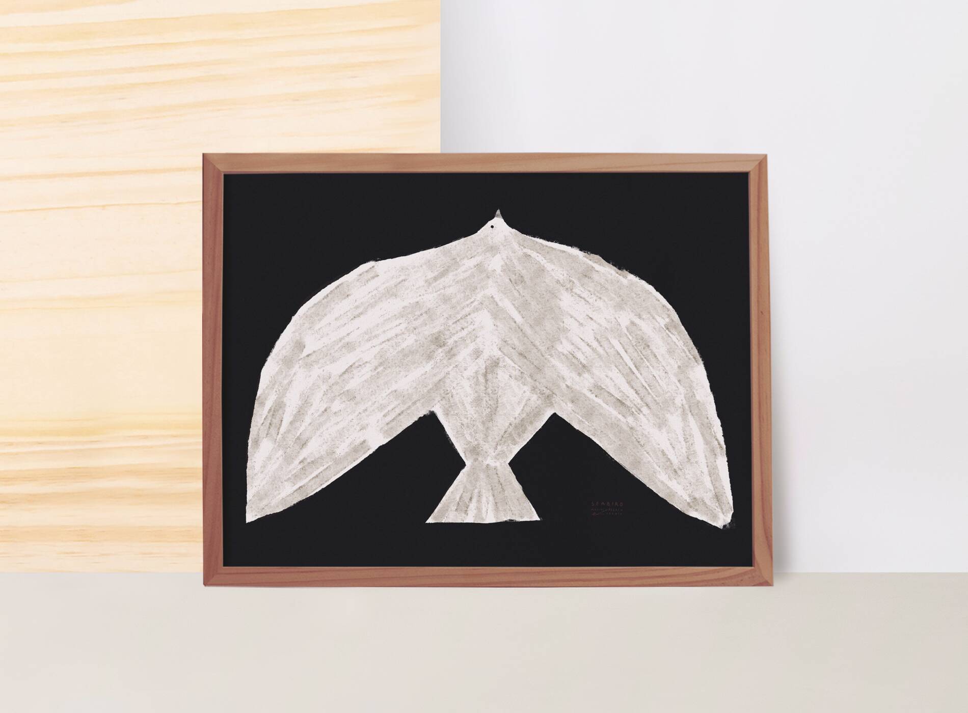 Bird II - Wall poster 70x50cm