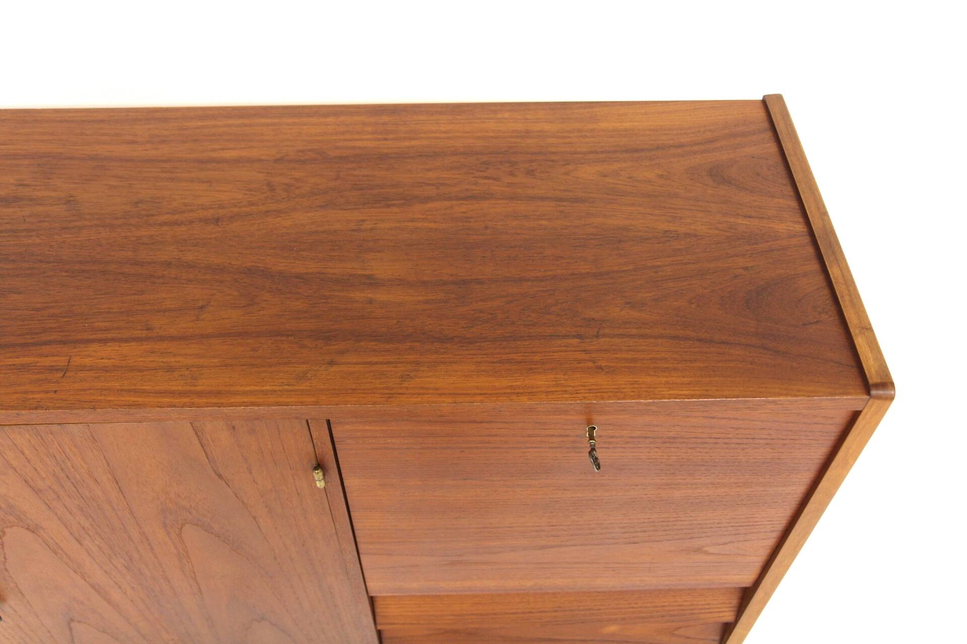 Scandinavian teak enfilade, Hugo Troeds, Bjärnum Sweden, 1960