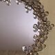 Hollywood Regency Crystal Mirror by Pawla