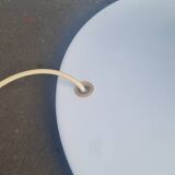 Lacquered metal floor lamp from the 80s