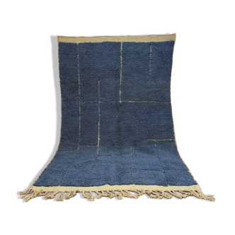 Handmade traditional beni ourain rug size 150 x 250 cm