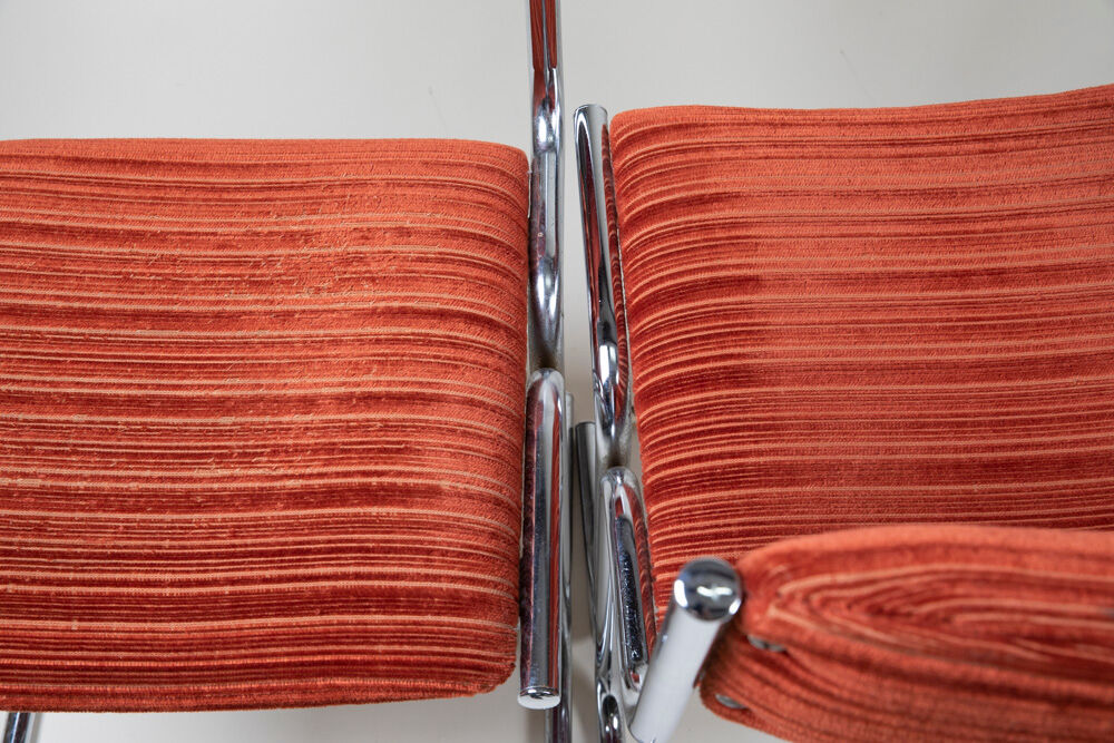 Suite of four chairs 70s