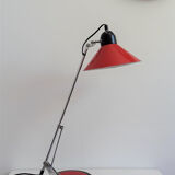 Vintage Lamp Aluminor red