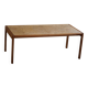 Jørgen Bækmark, Dining table in Oak & Cork, Danish Mid Century Modern, 1960s