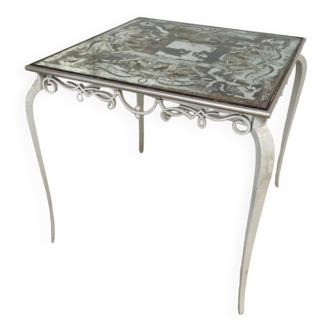 Ancienne table à jeux Art déco