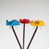 1960s Tricorno coat rack by Enzo Mari for Danese, Italy