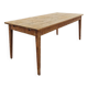 Table de ferme extensible