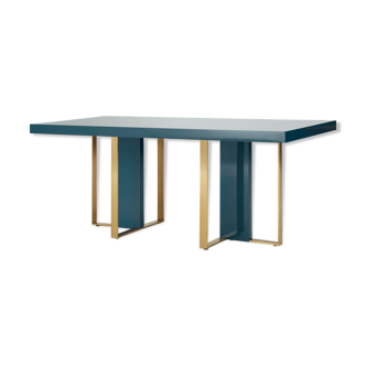 Table 6 people made.com blue duck and brass