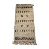 Berber carpet in wool 71x143cm