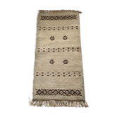 Tapis berbère en laine 71x143cm