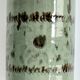 Vase rouleau vintage 1970 céramique
