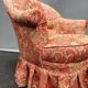 Toad armchair upholsterer cashmere fabric