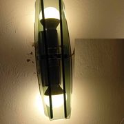 Murano wall lamp fontana arte veca 70s