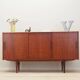Teak highboard, Danish design, 1960s, production: Denmark