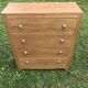 Solid oak chest of drawers