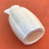 Art Deco Gadrooned Ceramic Pitcher