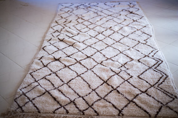 Carpet beni ourain 150 x 310cm