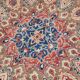 Large Antique Persian Carpet 300x397 cm, Medallion and Floral Patterns