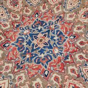 Large Antique Persian Carpet 300x397 cm, Medallion and Floral Patterns