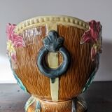 Cache-pot en barbotine