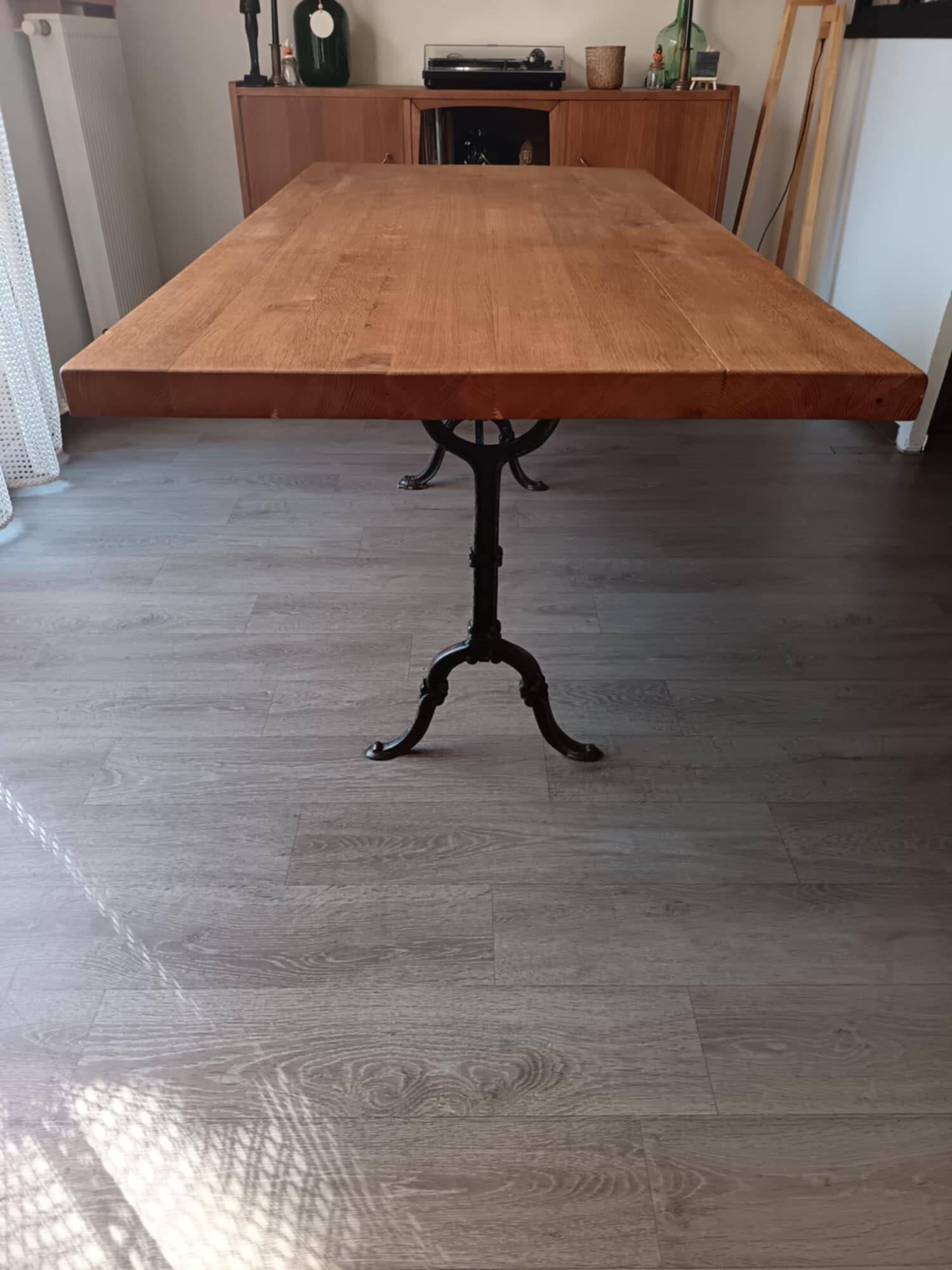 Oak bistro table