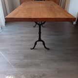 Table bistrot en chêne