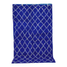 Moroccan blue carpet 233x145cm