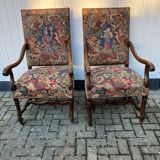Authentic Regency armchair pair
