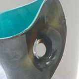 Vintage 1950 free-form vase - Belgian ceramist Alexandre de Wemmel