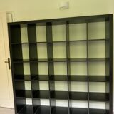 Black shelf bookcase
