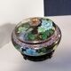 Potiche cloisonné sur socle