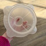 Opaline glass pendant lamp, 60-70s