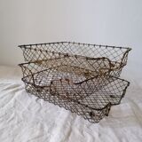 Brass administrative panière