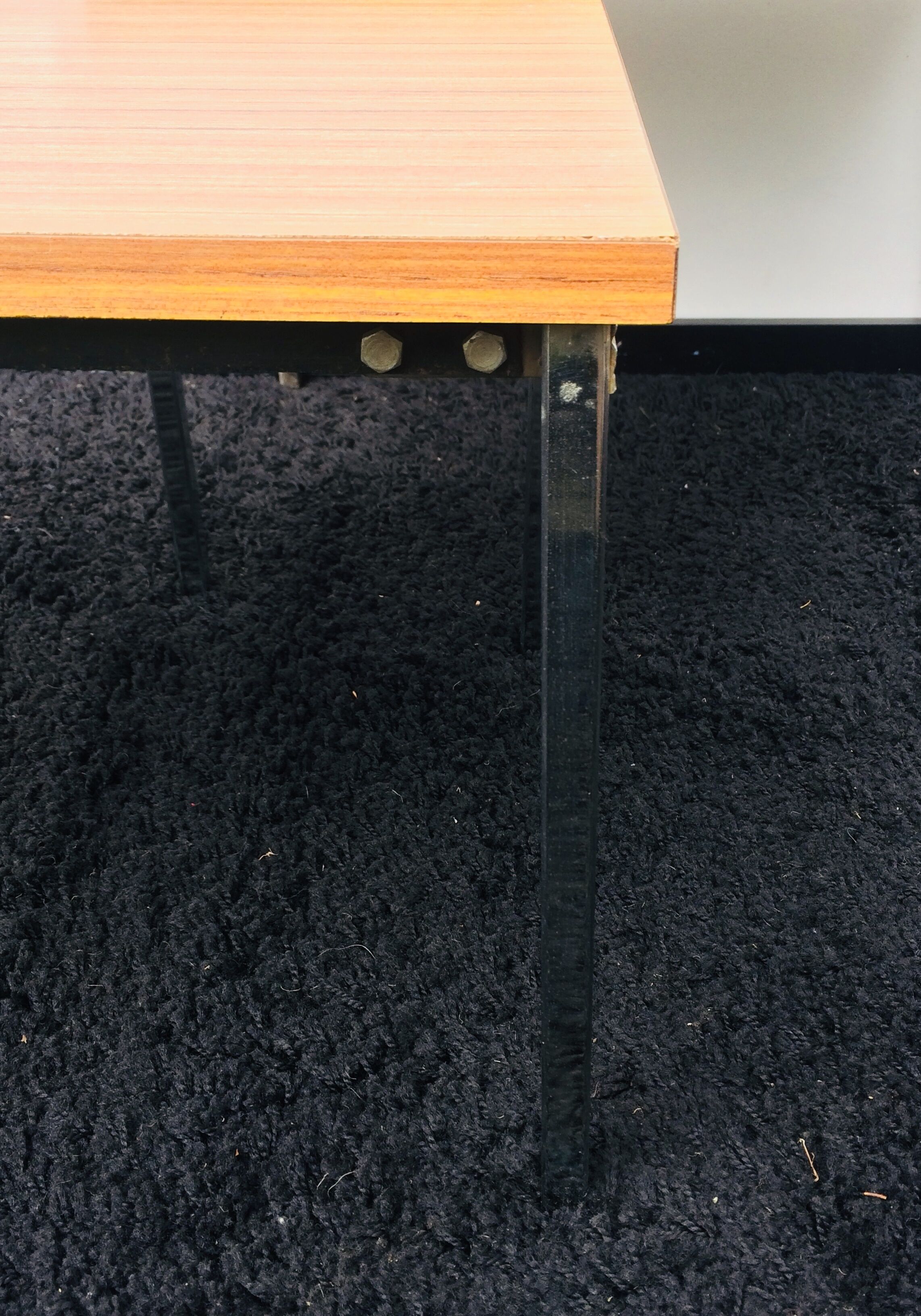 Pair coffee tables by Pierre Guariche for Meurop 60