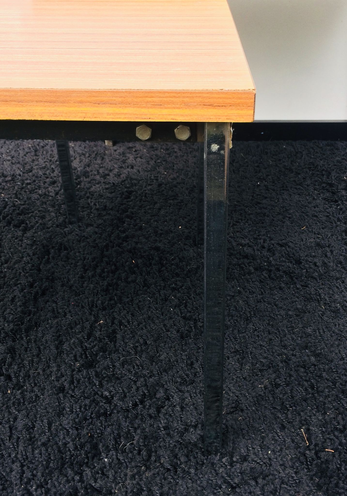 Pair coffee tables by Pierre Guariche for Meurop 60