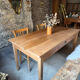 Old solid wood table