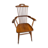 Scandinavian teak armchair from the 60s